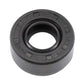 uxcell Oil Seal, TC 10mm x 20mm x 7mm Nitrile Rubber Cover Double Lip with Spring for Bearing Shaft, Black