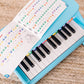 Buy now Melissa & Doug Learn-to-Play Piano with 25 Keys and Color-Coded Songbook - Blue at indiglob india