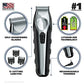 Buy now Wahl USA Lithium Ion Total Beard Trimmer for Men with 11 Guide Combs for Easy Trimming, Detailing, & Grooming – Model 9888 at indiglob india