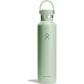 Hydro Flask Water Bottle - Insulated Stainless Steel - Non Spill, Leakproof in 24 Oz White