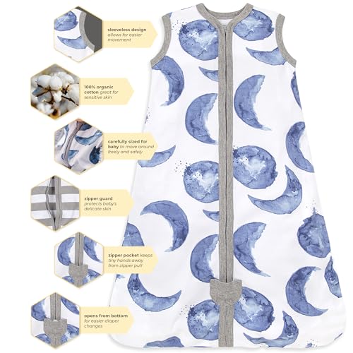 Buy now Burt's Bees Baby unisex-baby Beekeeper Wearable Blanket, 100% Organic Cotton, Swaddle Bag at indiglob india