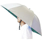 Umbrella Hat, 37 inch Fishing Umbrella Hat Hands Free Foldable UV Protection Umbrella Cap Adjustable Headwear for Fishing Golf Camping Beach Gardening Sunshade Outdoor