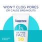 Coppertone Oil Free Sunscreen for Face SPF 50, Face Sunscreen Lotion, Travel Size, 3 Fl Oz Tube