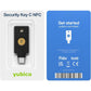 Yubico - Security Key C NFC - Black - Two-Factor authentication (2FA) Security Key, Connect via USB-C or NFC, FIDO U2F/FIDO2 Certified