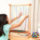 Buy now Melissa & Doug Wooden Multi-Craft Weaving Loom: Extra-Large Frame (22.75 x 16.5 inches) at indiglob india