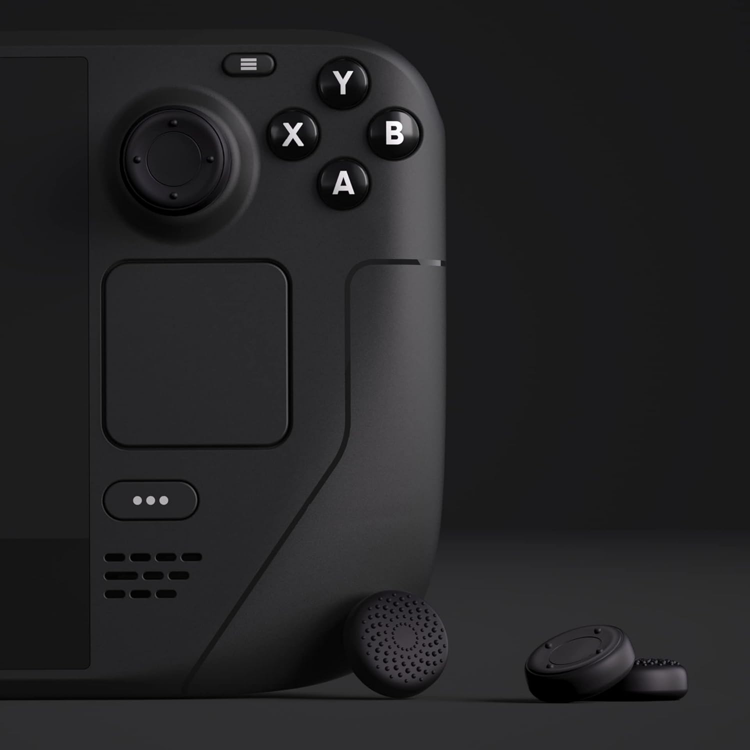 Buy now PlayVital Thumb Grip Caps for Steam Deck LCD, Silicone Thumbsticks Grips Joystick Caps for Steam Deck OLED - Raised Dots & Studded Design at indiglob india