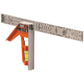 Buy now Klein Tools 935CSEL Combination Square Ruler for Electricians and Carpenters, Stainless Steel Double Sided Ruler, Bubble Level, Magnetic at indiglob india