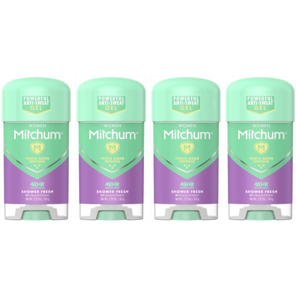 Mitchum Advanced Women Gel Anti-Perspirant & Deodorant, Shower Fresh 2.25 oz (Pack of 4) - My Store