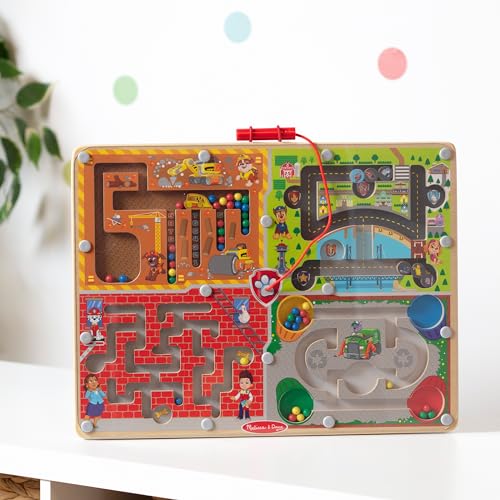 Buy now Melissa & Doug PAW Patrol Wooden 4-in-1 Magnetic Wand Maze Board - FSC Certified at indiglob india