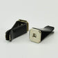 10 Pieces Square Head Car Air Vent Clip Car Vent Clip Auto Air Conditioner Car Outlet Clips, Black Clip - My Store