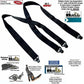 Hold Up Suspenders for Men - Hidden Men's Suspenders - Undergarment Comfort & Convenience - Airport Friendly