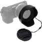 Fotodiox Reversible Lens Hood Kit for E-Mount PZ 16-50mm F3.5-5.6 OSS E-Mount Power Zoom Lens, Reversible Tulip Flower Hood w/Cap
