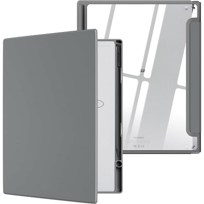 Case for Remarkable 2 Paper Tablet with Pen Holder for Remarkable2 10.3" 2020 Release, Hard Back Shell Protective Book Folio Cover,Black Folio