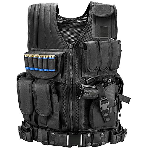 Buy now Marmot Tactical Vest Durable Mesh Vest with Detachable Belt & Holster for Subcompact/Compact/Standard Pistol at indiglob india