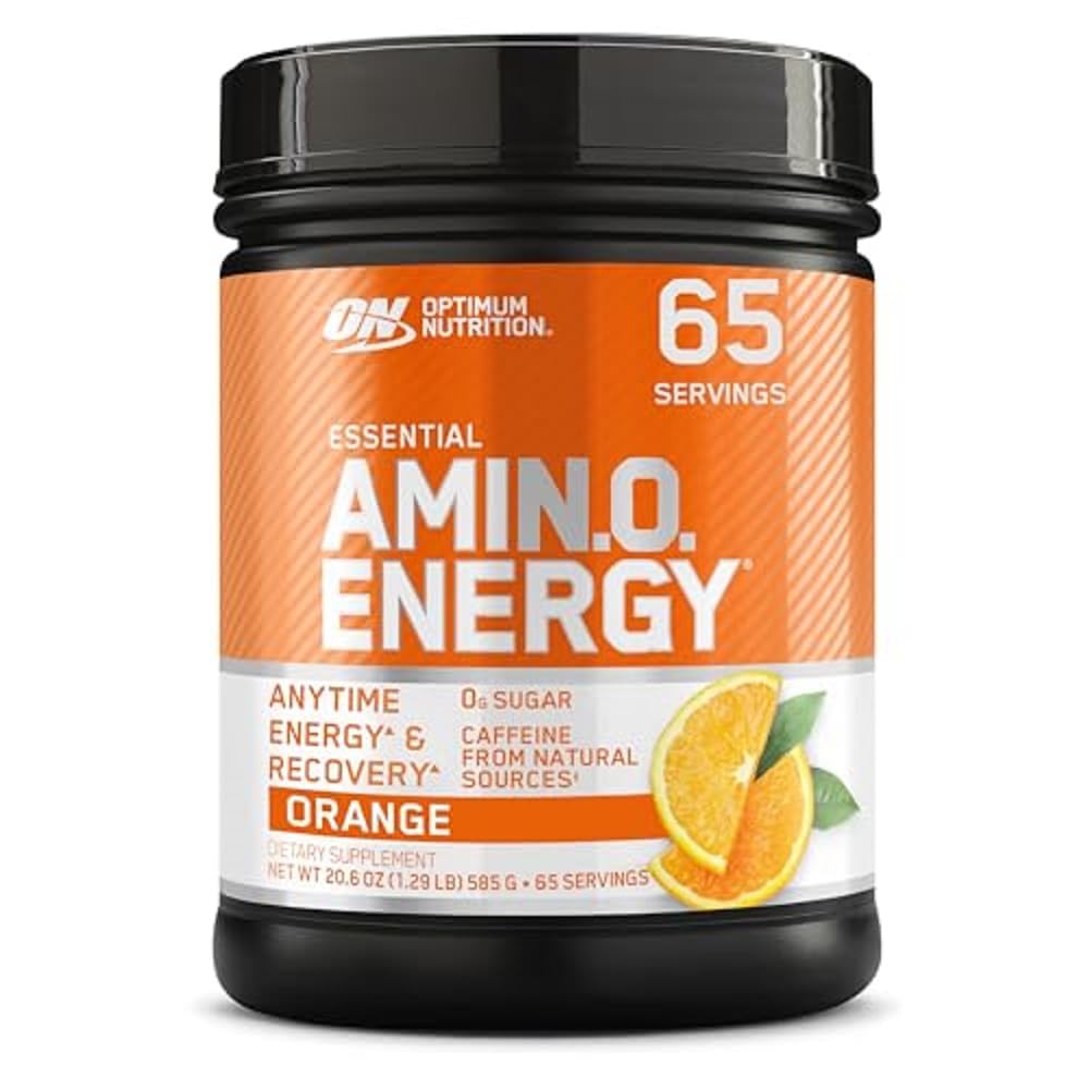 Buy now Optimum Nutrition Amino Energy - Pre Workout with Green Tea, BCAA, Amino Acids, Keto Friendly, Green Coffee Extract, Energy Powder - Blue Raspberry, 30 Servings (Packaging May Vary) Orange 1.29 Pound (Pack of 1) at indiglob india