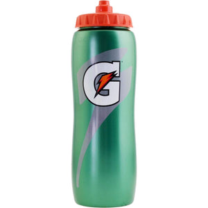 Gatorade Water Squeeze Bottle, 32 oz. with Fast Cap Makes it Easy to Remove and Refill Quickly, Green