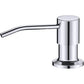 Built in Sink Soap Dispenser or Lotion Dispenser for Kitchen Sink Brushed Nickel Kitchen Sink Soap Dispenser Bar Sink Soap Dispenser with 17OZ Bottle