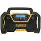 Buy now DEWALT 12V/20V MAX Portable Bluetooth Radio, Cordless, 100 ft Range, 3.5” Subwoofers, Jobsite (DCR028B) at indiglob india