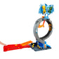 Buy now Hot Wheels City Toy Car Track Set, Bat Loop Attack with Adjustable Loop & Launcher, 1:64 Scale Vehicle, Connects to Other Sets at indiglob india