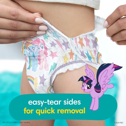 Buy now Pampers Training Pants - Easy Ups Girls & Boys - Size 4T-5T, 18 Count, My Little Pony Potty Underwear (Packaging May Vary) at indiglob india