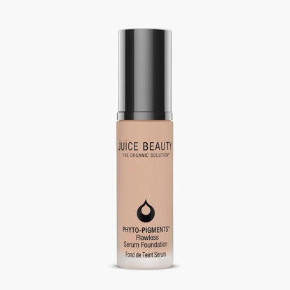 Juice Beauty Phyto-Pigments Flawless Serum Foundation - 08 Cream - 30 mL - Medium-to-Full, Long-Lasting Coverage - Reduces Look of Wrinkles + Pores - Vegan, Cruelty Free