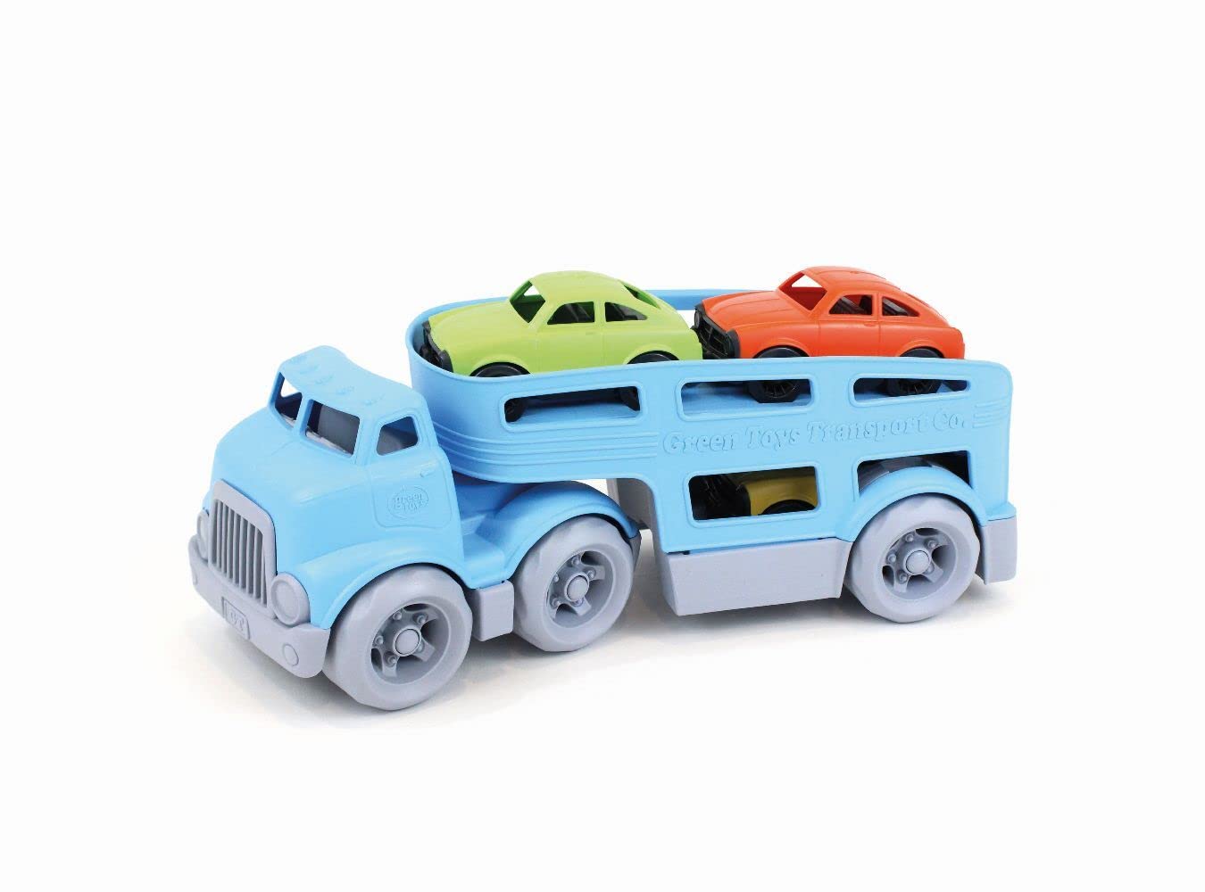 Buy now Green Toys Car Carrier, Blue - Pretend Play, Motor Skills, Kids Toy Vehicle. No BPA, phthalates, PVC. Dishwasher Safe, Recycled Plastic, Made in USA. at indiglob india