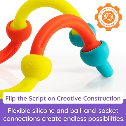 Buy now Fat Brain Toys Plip Kit, Building Toys for Creative Play, Creative Construction Play Set, Kids Toys Ages 5 to 12 at indiglob india