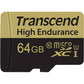 Transcend 2 GB microSD Flash Memory Card TS2GUSD