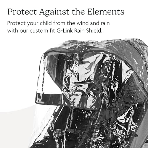 Buy now UPPAbaby G-Link and G-Link V2 Rain Shield Waterproof and Windproof Coverage Ventilated Design Quick Attachment Easy Access to Child at indiglob india