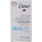 Dove Clinical Protection Antiperspirant/Deodorant, Original Clean, Stick, 1.7 Ounce (Pack of 2)