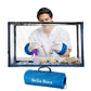 Buy now Still Air Box Mycology (Sturdy) Mushroom Grow Box Alt to Laminar Flow Hood Fume Hood for Lab Mycology Supplies by USA Mycologists Large Dark Blue at indiglob india