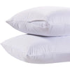 White Classic King Pillow Covers with Zipper 2 Pack - 20 x 36 Ultra-Soft, Cozy and Noiseless King Pillow Protector, 200 Thread Count, Fade-Resistant Pillow Shams - White, 2 Pack