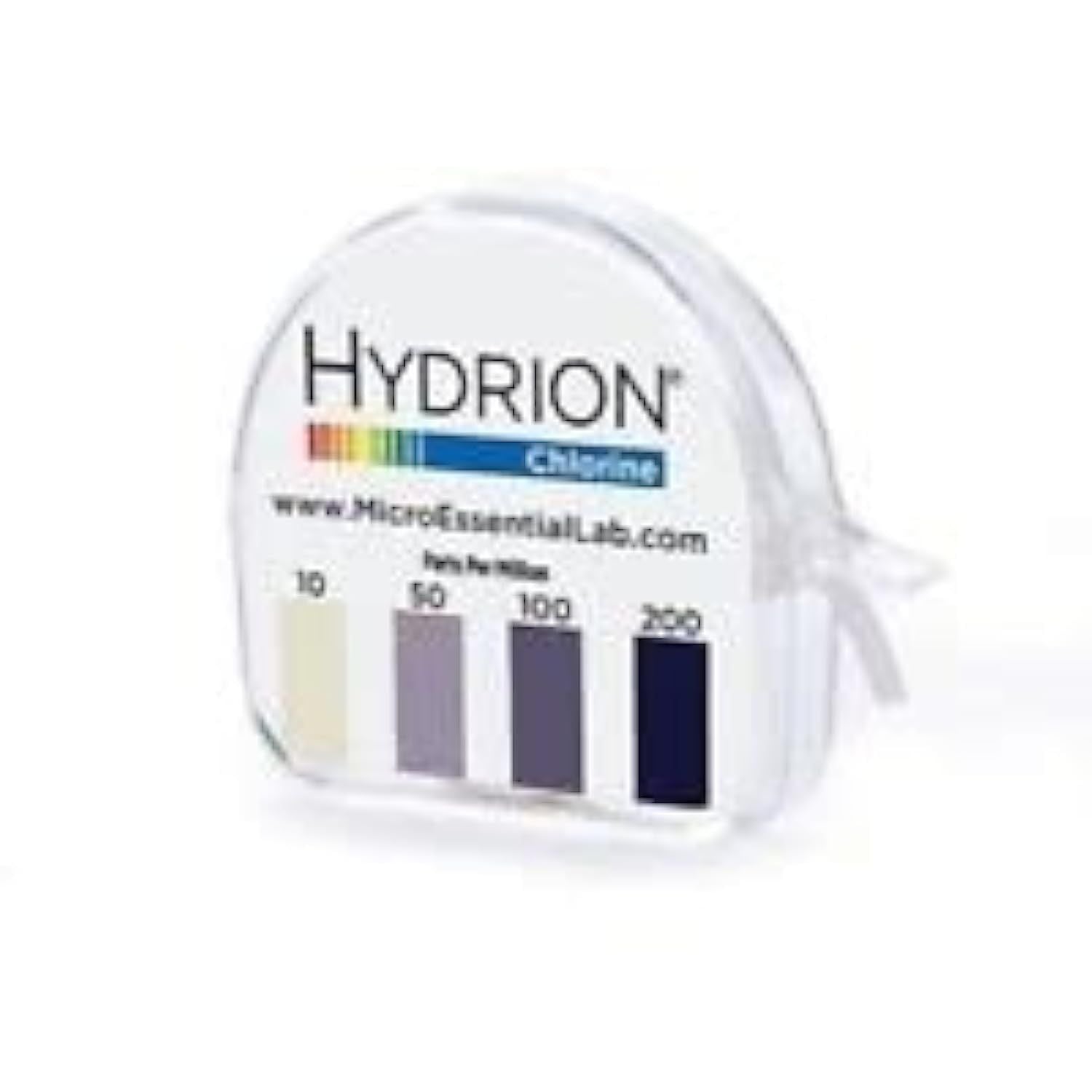 Buy now Micro Essential Lab CM-240 Hydrion Chlorine Dispenser 10-200 PPM Test Roll Plus Extra Roll 200 Tests at indiglob india