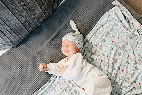 Buy now Copper Pearl Large Premium Knit Baby Swaddle Receiving Blanket Trout at indiglob india