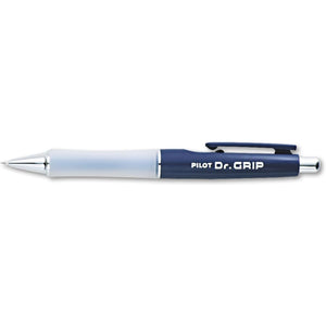 PILOT Dr. Grip Limited Refillable & Retractable Ballpoint Pen, Medium Point, Blue Ink, Single Pen (36101)- Ideal for School, Journaling & Office Writing