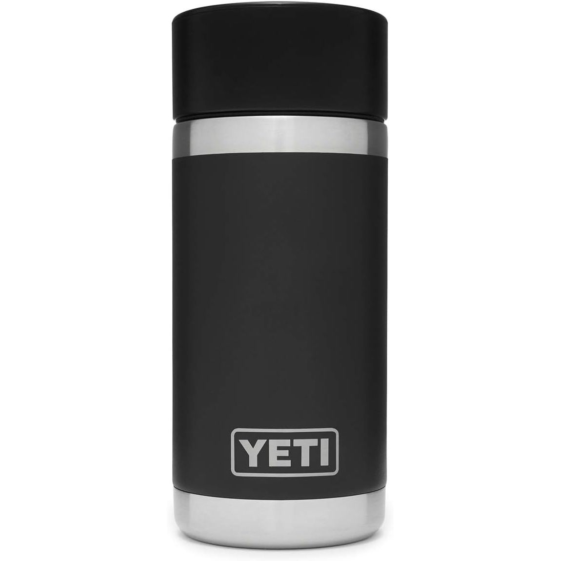 YETI Rambler 12 oz Bottle, Stainless Steel, Vacuum Insulated, with Hot Shot Cap