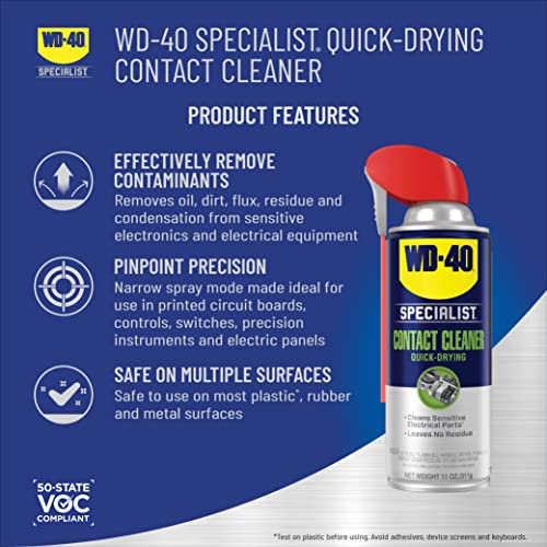 Buy now WD-40 Specialist White Lithium Grease Spray with Smart Straw Sprays 2 Ways, 10 OZ [6-Pack] & Specialist Penetrant with Smart Straw Sprays 2 Ways, 11 OZ at indiglob india
