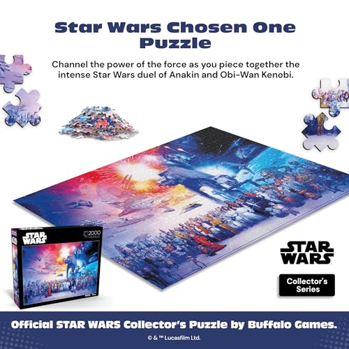 Buy now Buffalo Games - Star Warsƒ?› - You were The Chosen One - 2000 Piece Jigsaw Puzzle for Adults - Challenging Puzzle Perfect for Game Nights - Finished Size is 38.50 x 26.50 at indiglob india