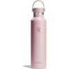 Hydro Flask Water Bottle - Insulated Stainless Steel - Non Spill, Leakproof in 24 Oz White - TRILLIUM