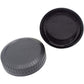 Fuji X Front Body Cap & Rear Lens Cap Cover for Fujifilm X-T5 X-T4 X-T3 X-T1 X-T2 X-S10 X-T30 X-T20 X-T10 X-H2 X-H2S X-H1 X-T200 X-T100 X-PRO3 More Fujinon X Mount Camera & Lens Accessory