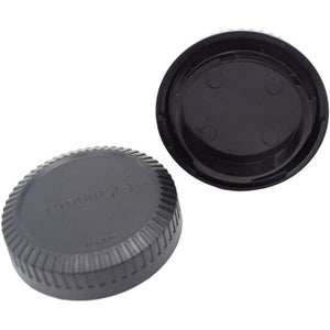 Fuji X Front Body Cap & Rear Lens Cap Cover for Fujifilm X-T5 X-T4 X-T3 X-T1 X-T2 X-S10 X-T30 X-T20 X-T10 X-H2 X-H2S X-H1 X-T200 X-T100 X-PRO3 More Fujinon X Mount Camera & Lens Accessory