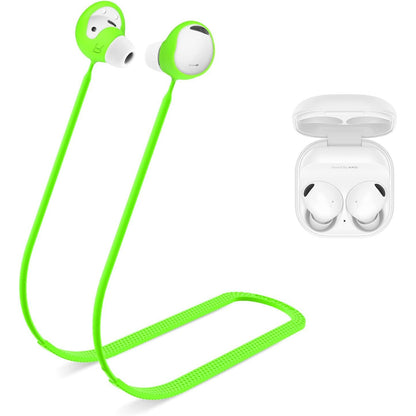 WOFRO Anti-Lost Strap for Galaxy Buds 2 Pro (2022), Sports Soft Silicone Lanyard Accessories Compatible with Samsung Galaxy Buds Pro 2 Earbuds Neck Rope (bora purple)