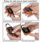 Buy now Gym Locker Lock - 4 Digit, Heavy Duty, Hardened Stainless Steel, Weatherproof and Outdoor Combination Padlock - Easy to Read Numbers - Resettable and Cut Proof Combo Code - 1 Pack Orange at indiglob india