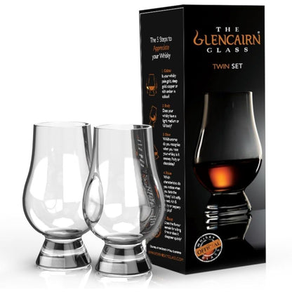 GLENCAIRN Whiskey Glass, Gift Set of 2 in Twin Carton