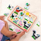 Buy now Melissa & Doug Wooden Light-Activated Sound Puzzle 2-Pack for Toddler and Preschool Boys and Girls ƒ?? Farm Animals, Vehicles at indiglob india