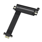 10Gtek PCIe 3.0 Extension Cable, X16 to X1, F to M, Straight to Straight, Cable Length 20cm, P341FM1120 - My Store