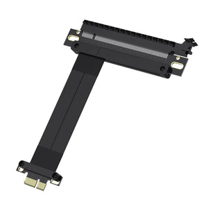 10Gtek PCIe 3.0 Extension Cable, X16 to X1, F to M, Straight to Straight, Cable Length 20cm, P341FM1120 - My Store