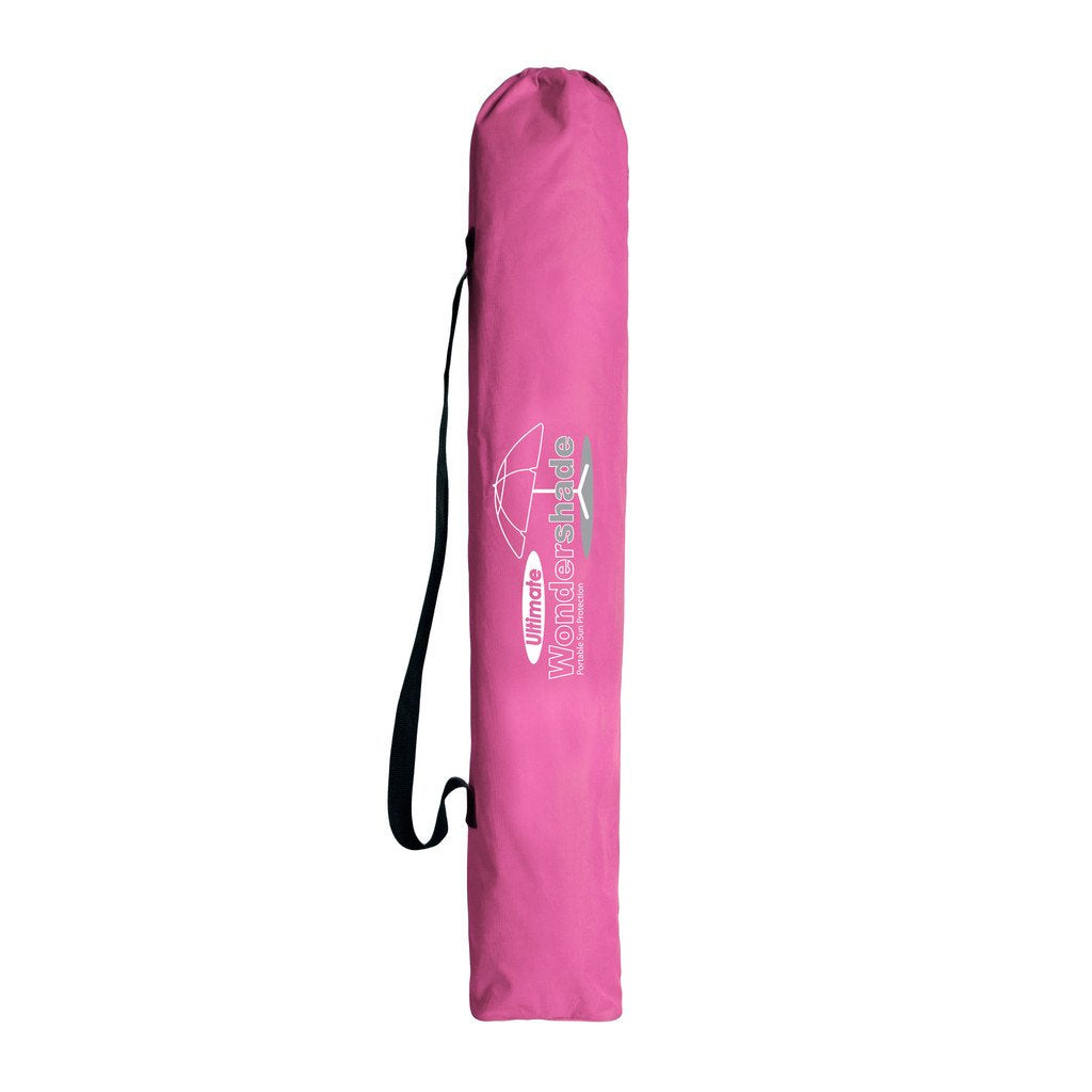 Buy now Wondershade Ultimate Portable Sun Shade Umbrella, Lightweight Adjustable Instant Sun Protection - Pink at indiglob india
