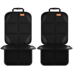 Buy now SMART ELF Car Seat Protector, 2Pack Seat Protector Protect Child Seats with Thickest Padding and Non-Slip Backing Mesh Pockets for Baby and Pet,Sedan SUV Truck (Black) 2PS Black at indiglob india