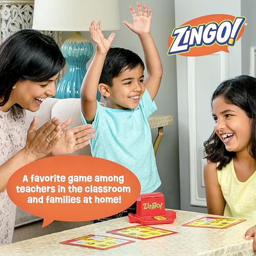 Buy now ThinkFun Zingo Bingo Award Winning Preschool Game for Pre-Readers and Early Readers Age 4 and Up - One of the Most Popular Board Games for Boys and Girls and their Parents (97700) at indiglob india